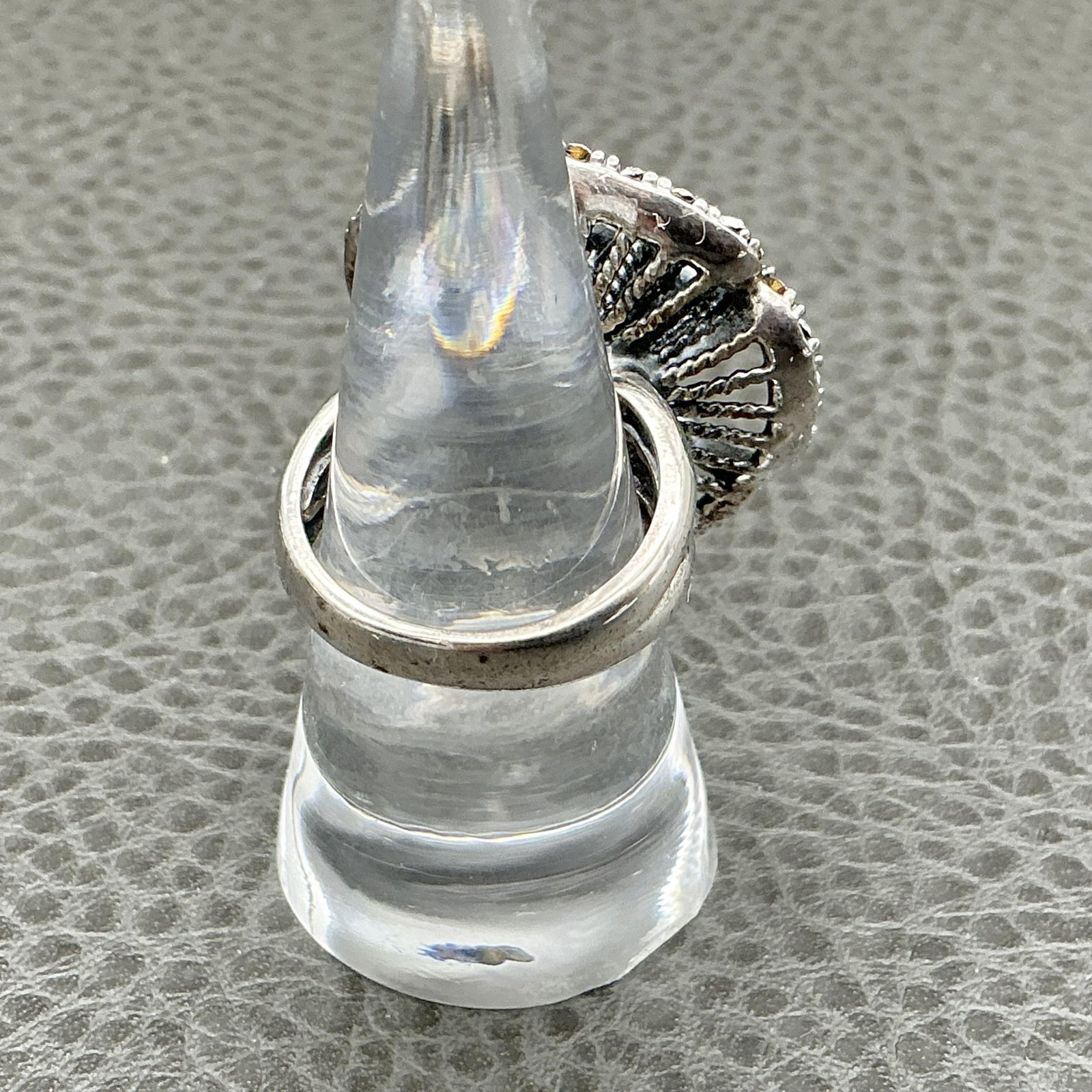 Premier Designs Ring Size 7 Statement Cocktail Si… - image 3