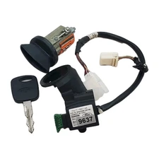 YW1T-15607-AA PATS Anti-Theft Transceiver Transponder Immobilizer + KEY Cylinder