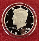 2014 S Kennedy Proof Silver Half Dollar, Gem, In Capsule.