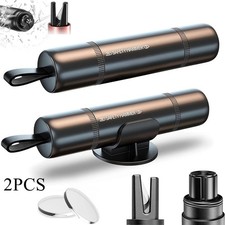 2PCS Car Window Breaker Tool with Seatbelt Cutter Glass Breaker Hammer Safe Tool