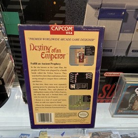 Capcom Destiny of an Emperor for Nintendo NES Complete w/ Manual 1990 NTSC-U/C