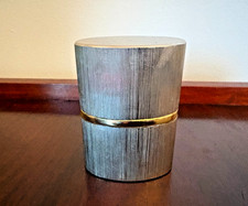 Vintage STEP Paris Brushed Metal & Gold Tone Perfume Atomiser French Collectable