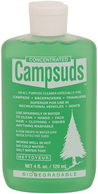 Camp Suds 4 oz: Ultimate Solution for Kitchen Setup & Cleanup at Camps