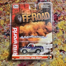 Auto World 1970 Chevrolet Baja Blazer Purple X-Traction R1 HO Slot Car