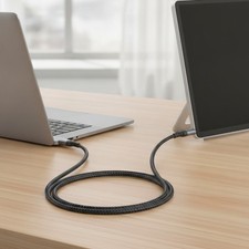 High Speed 3FT Mini HDMI to HDMI Cable - 4K 60Hz with Durable Braided Design
