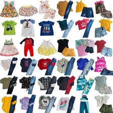 Lot of 100 Mixed All Kids Clothes Bulk Wholesale Resale Consignment