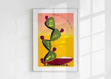 Vintage Adriatica Travel Poster Wall Art, Printable Wall Art, Gift