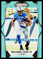 2017 Panini Prizm #176 Golden Tate III Prizm Light Blue #/199
