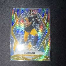Panini 2025 Phoenix DK Metcalf Silver Hyper #4 Pittsburgh Steelers Football