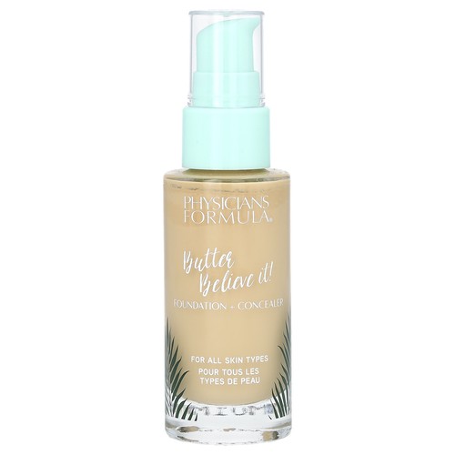 Butter Believe It!, Foundation + Concealer, 1711759 Medium, 1 fl oz (30 ml) - Picture 1 of 3