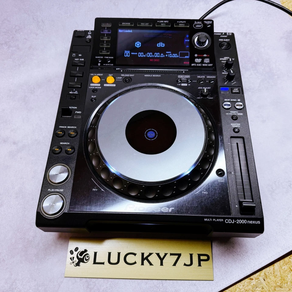 Pioneer CDJ-2000NXS DJ-Player Plattenspieler CDJ 2000 aus Japan Nexus kostenl... - Bild 2 von 4