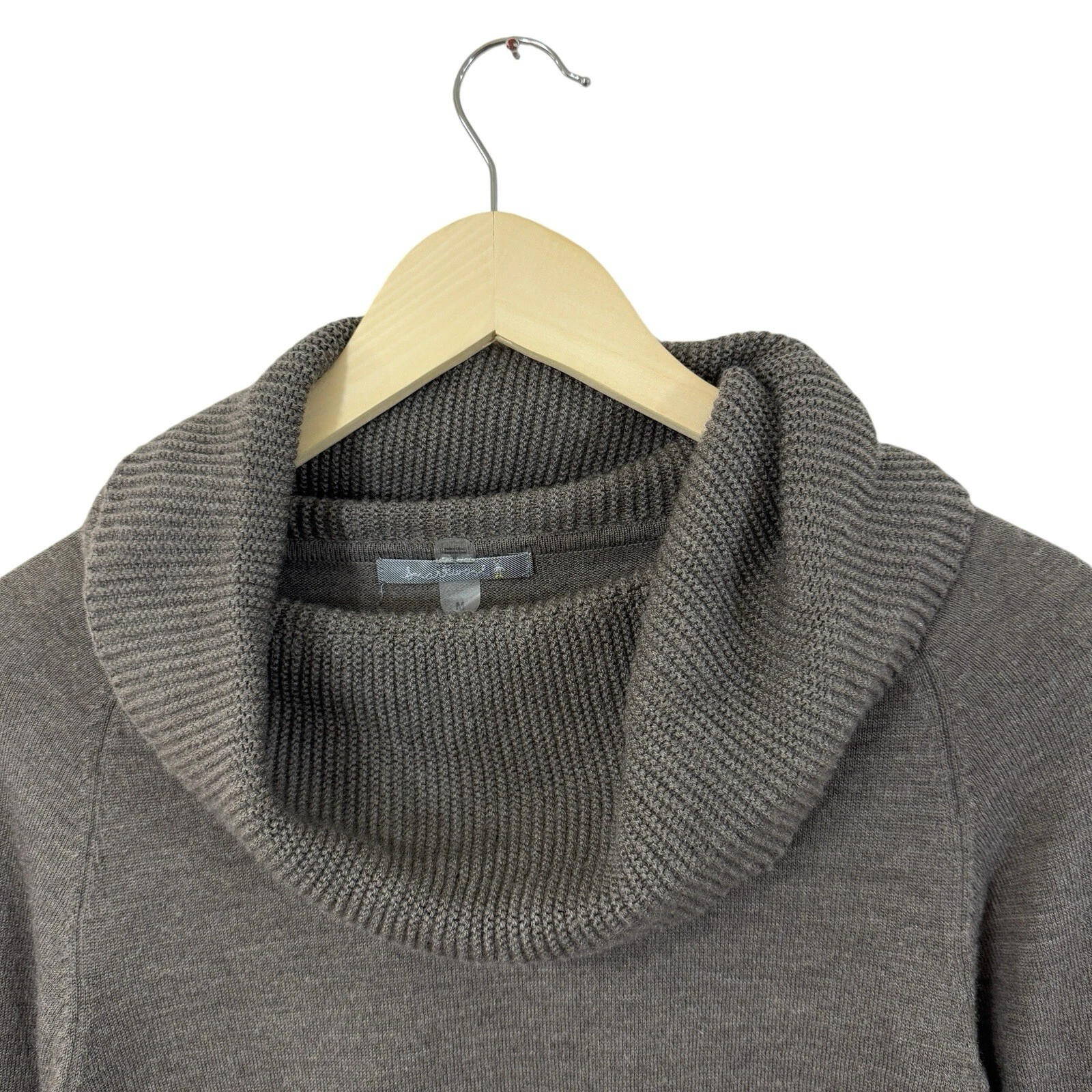 smartwool merino wool blend mock neck pullover sweater