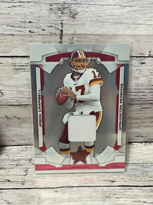 2008 Leaf Rookies and Stars Longevity Materials Ruby #97 Jason Campbell