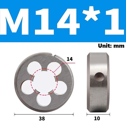 Fine Thread Die M3M4M5M6M7M8M9M10M12M13M14M16-M20 Metric Right Hand Thread Tool - Picture 33 of 42