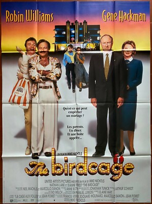 Plakat The Birdcage Mike Nichols Robin Williams Gene Hackman 120x160cm