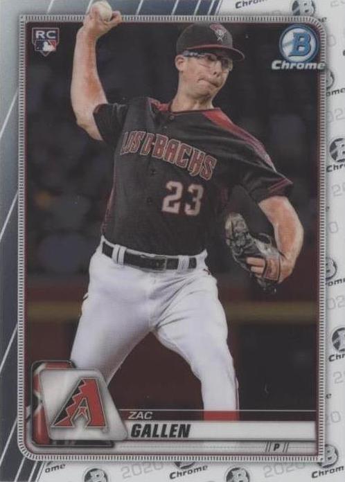 2020 Bowman Chrome - Zac Gallen #81 - 1 of 1