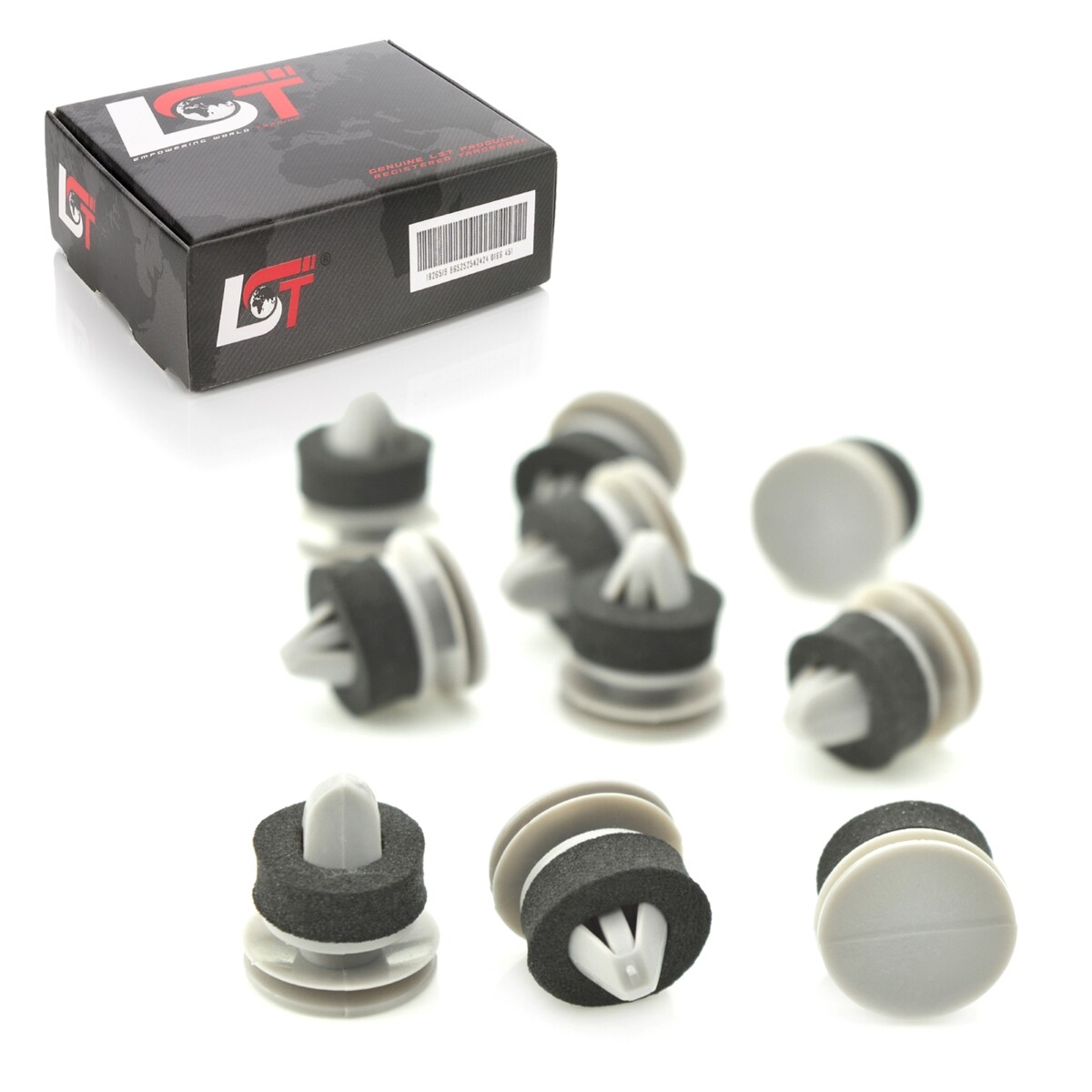 10x Door Seal Retaining Rails Fastening Clips for SEAT Exeo
