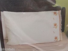 NEW BUCILLA PILLOW CASES VICTORIAN ROSE KIT 48705 CROSS STITCH - ROSES