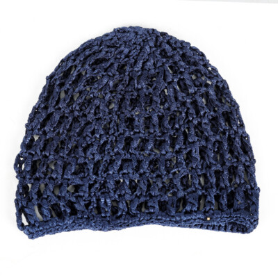 Women Mesh Hollow Cap Knitted Crochet Skull Beanie Hats
