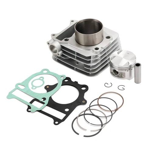 72mm Cylinder Piston Gasket Kit For Suzuki LT250EF Quadrunner 250 2x4 1985-1986