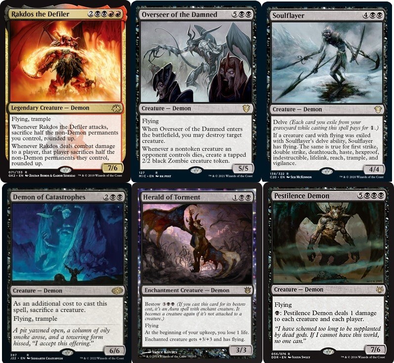 Custom Commander Deck Rakdos the Defiler - Demon Tribal - EDH Magic 100  Cards NM | eBay