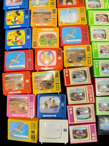 große konvolut Plastiskop Telemag Gucki-Klick-TV Fernseher 197 Stück - Bild 19 von 24