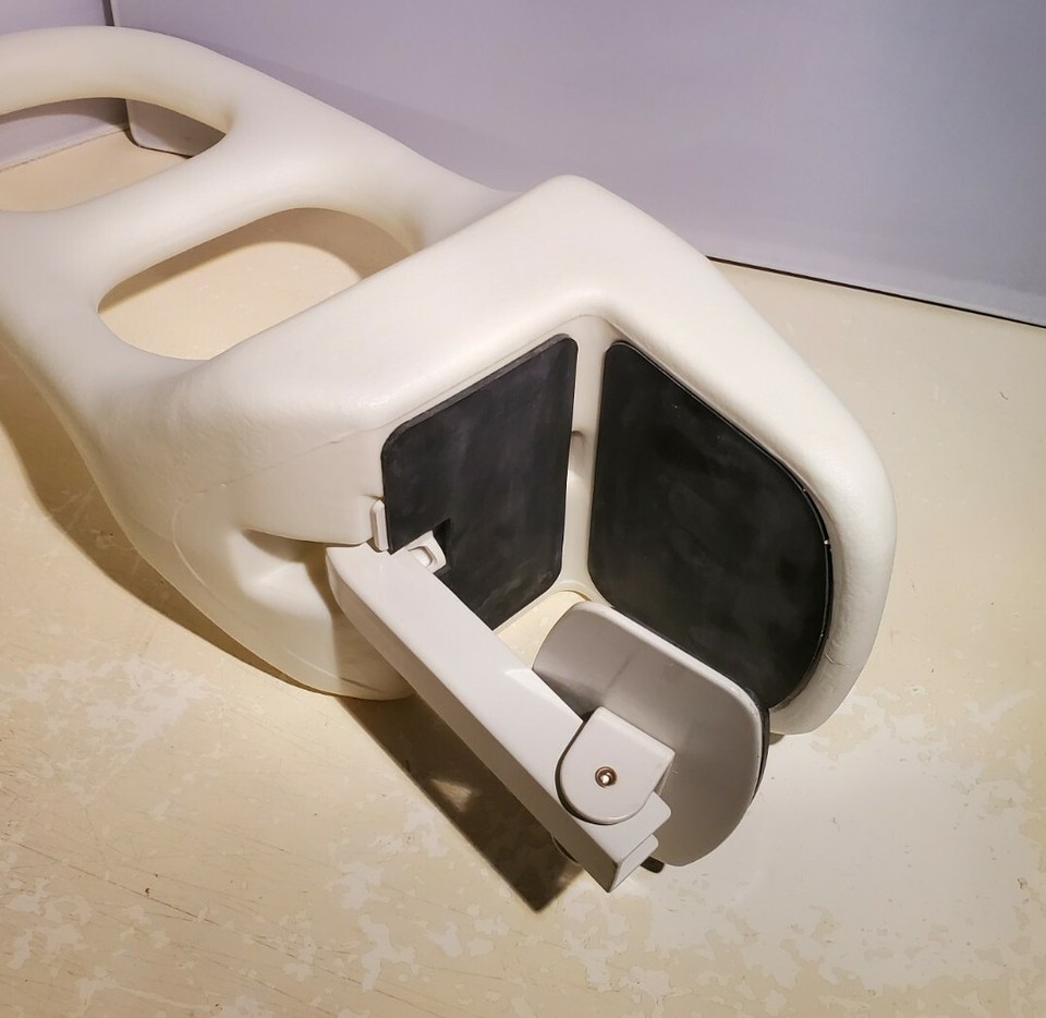 AQUASENSE High Profile Safety Rail, Dual Grip Bath Tub Heavy Duty Rail