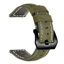 18 | 20 | 22 | 24 mm ECHTLEDER Uhrenarmband Schwarz Braun Ersatz Lederband Basic