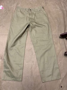 WWII US USMC MARINE P1941 P41 COMBAT FIELD HBT TROUSERS-SIZE MEIDUM 34 WAIST