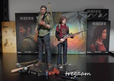 Limtoys 1/12 The Last of Us Joel & Ellie Action Figure New In Stock