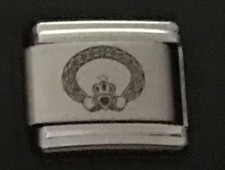 Bracciale INGROSSO LASER ITALIANO CHARM Link 9MM L1