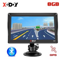 XGODY 9'' PKW LKW KFZ GPS Navi Navigationsgerät Freisprechanlage 2025 EU Karten