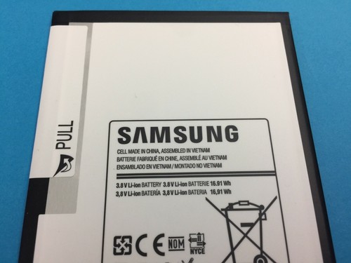 GENUINE BATTERY AKKU SAMSUNG TAB 3 8.0 SM-T310 T311 T315 T4450E 4450mAh 16,91Wh - Photo 3 sur 8
