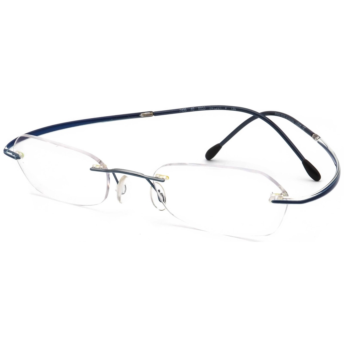 Silhouette Eyeglasses 4337 40 6055 Blue Half Rim Metal Frame‎ Austria 54[]17 140 Amazon.com: Eyeglasses Silhouette SPX Illusion Full Rim 2934  main image 4