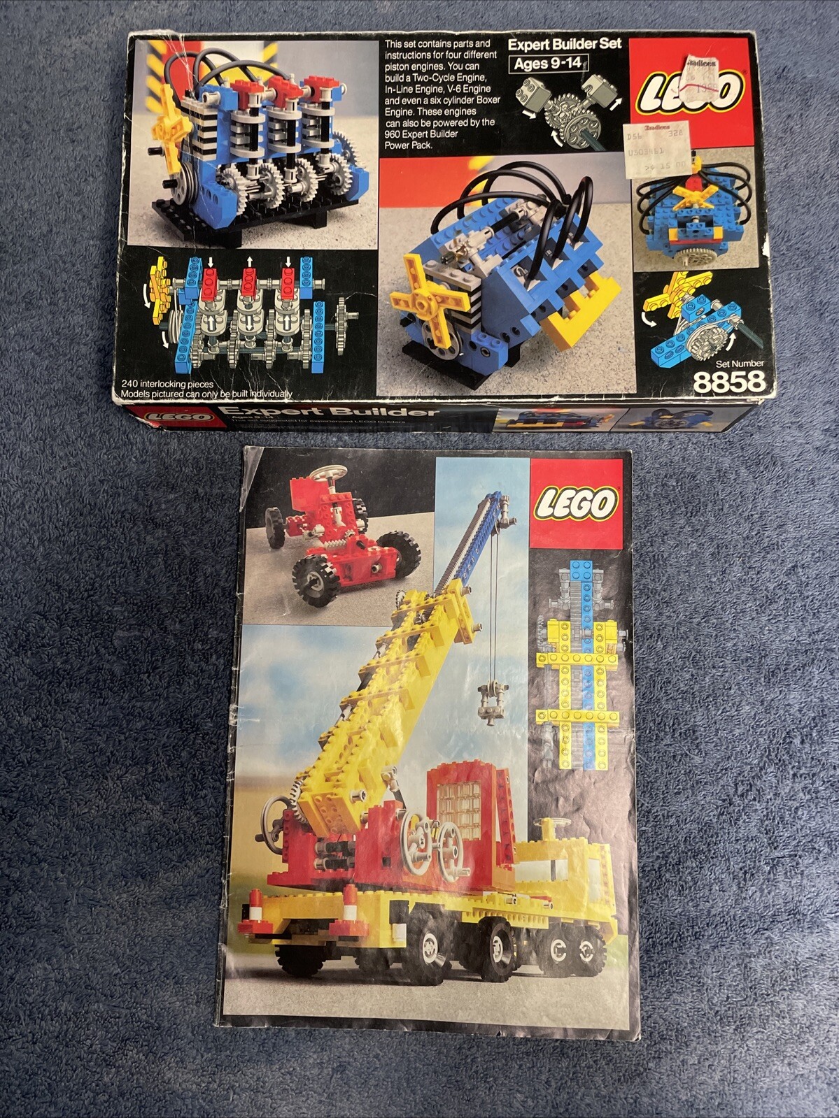 Купить LEGO Technic 8858 Engines 100 Complete W Box Instructions