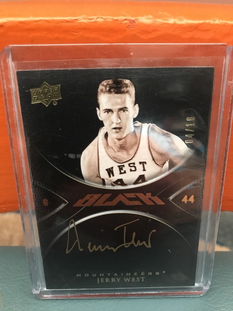 2011 Upper Deck Black Jerry West Auto #