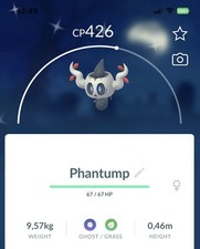 Shiny Phantump Pokemon Gen6 Go Stesso/30 Giorni Pokémon Trevenant Kalos Leggi Desc
