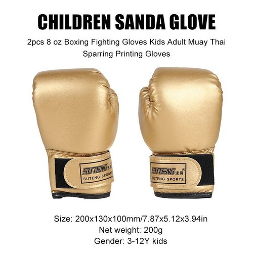 Sport Boxhandschuhe Lederschwamm bunt Sparring Schlaghandschuhe Training - Bild 18 von 35