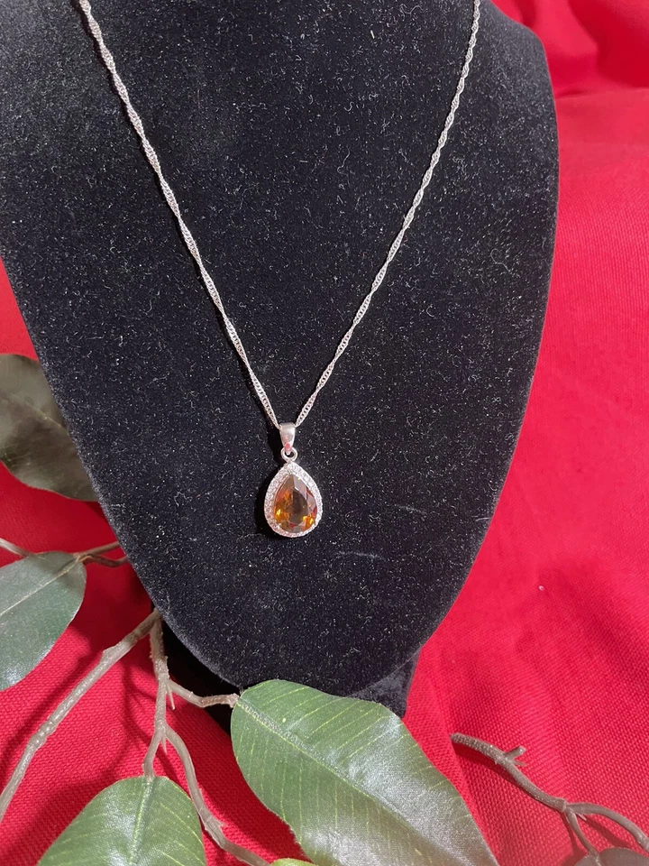 Colar Gold Coast PP com corrente L de 17,5 pol. novo na caixa - Imagem 2 de 4