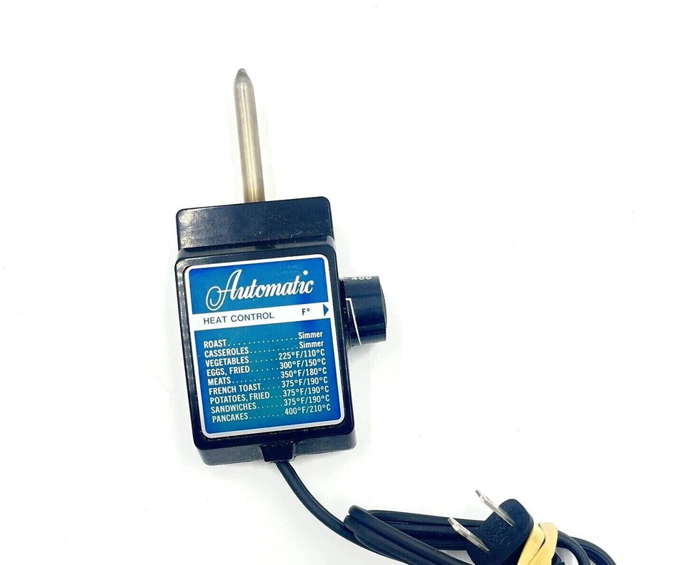 Heat Control Lifetime Power Plug for Liquid Core Electric Skillet & Multi-Cooker - Image 3 of 4