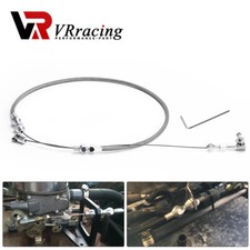 Universal Throttle Cable Stainless Steel 24 Fits Mopar Ford Gm And More