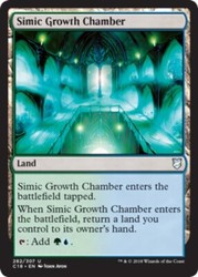 Simic Growth Chamber #288 Commander 2011 Common Land MTG