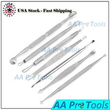 7 Premium Blackhead Remover, Comedone Blemish Acne Extractor, Popping Pimple