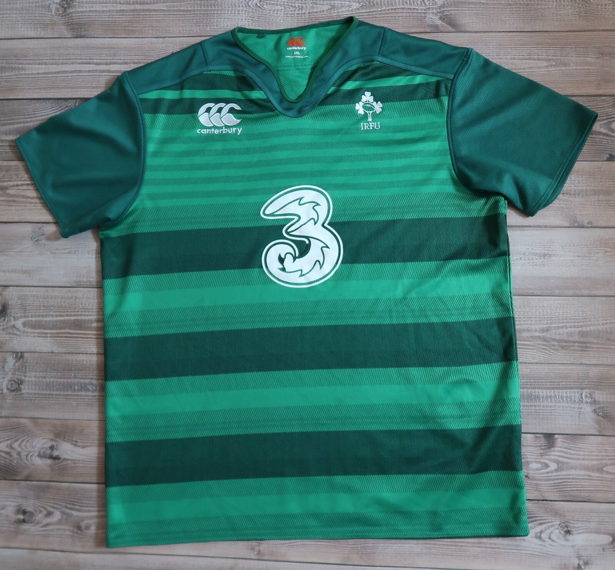 National Rugby Union Team Shirt Canterbury Ireland Jersey IRFU