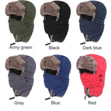 Winter Hat Ski Warm Hats with Ear Flaps Hat for Men Women Cold Weather Warm Cap