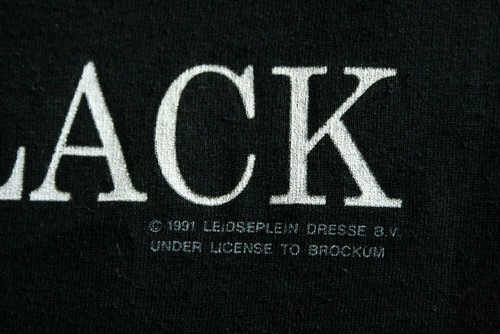 Vintage AC/DC Back in Black The Razor's Edge 1990-91 Screen Stars Sz S-M Made US - Picture 6 of 7