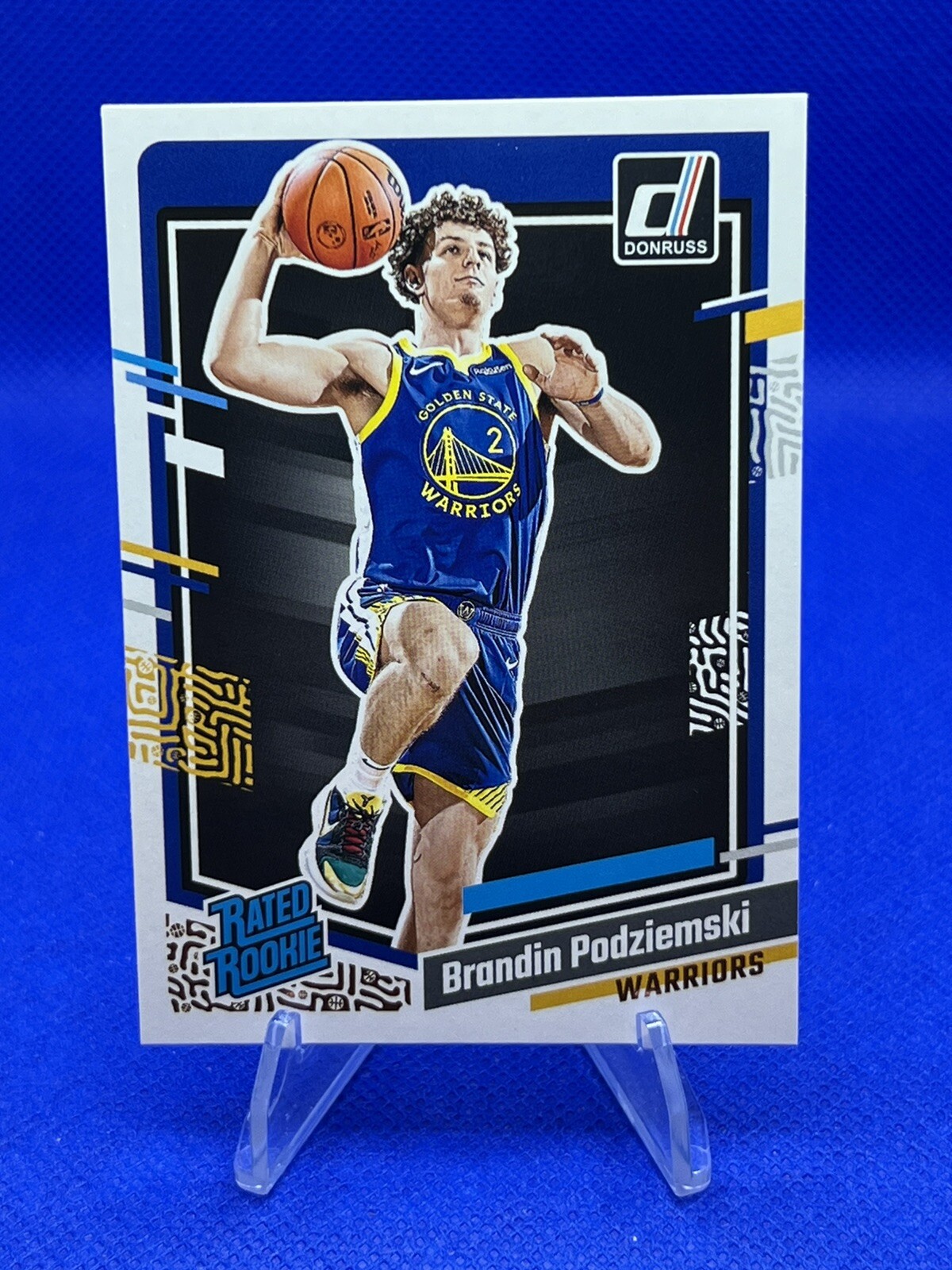 Brandon Podziemski 2023-24 Donruss Basketball Rated Rookie Card #249