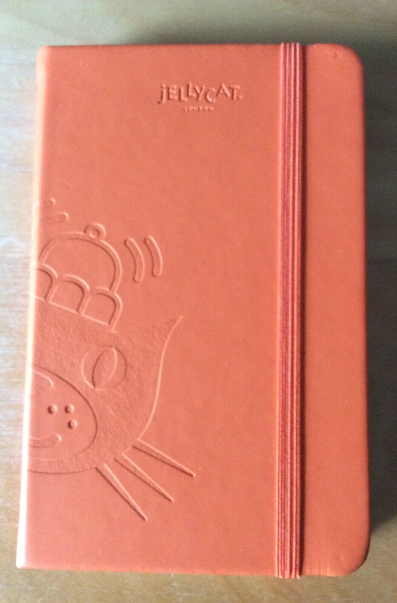 Jellycat Writing Notepad Orange NEW UK