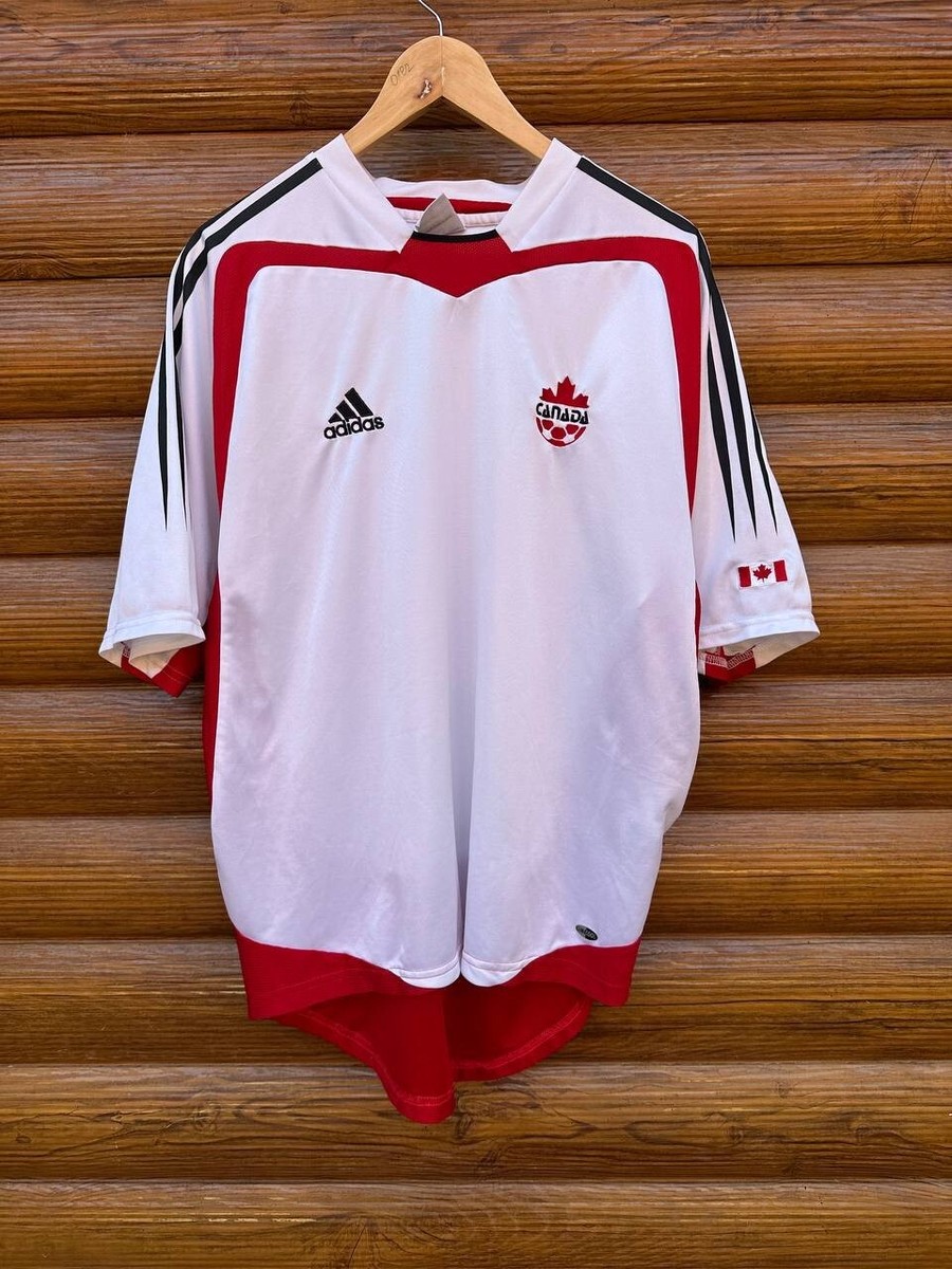 CANADA NATIONAL TEAM 2004/2006 FOOTBALL SHIRT JERSEY HOME ADIDAS