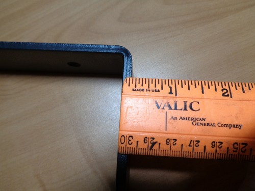 Strap Type With Lip 11.25 Wood Wall Hanging Shelf Bracket Heavy Duty Metal    - Picture 7 of 9